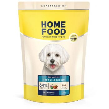 Для дорослих собак малих порід HOME FOOD Форель та рис гіпоалергенний 1.6кг (4820235020309) | Фото 1