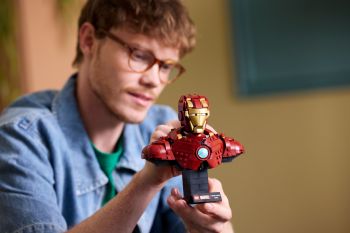 Конструктор LEGO Super Heroes Marvel Бюст Залізної Людини MK4 (76327) | Фото 4