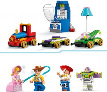 Конструктор LEGO Disney Святкування з Історії Іграшок: потяг і авто для перегонів (43264) | Фото 4