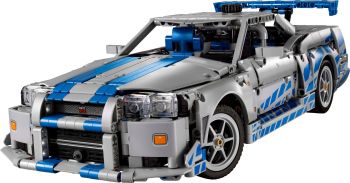 Конструктор LEGO Technic Подвійний форсаж Автомобіль Nissan Skyline GT-R (R34) (42210) | Фото 3