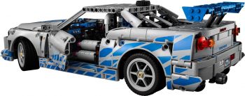 Конструктор LEGO Technic Подвійний форсаж Автомобіль Nissan Skyline GT-R (R34) (42210) | Фото 5