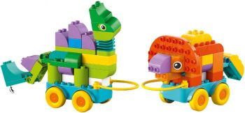 Конструктор LEGO DUPLO Динозаври на колесах 3в1 (10451) | Фото 3