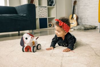 Купить игрушку музыкальную и развивающую Іграшка-каталка TINY LOVE Песик Чарлі (1506700458) | Фото 4