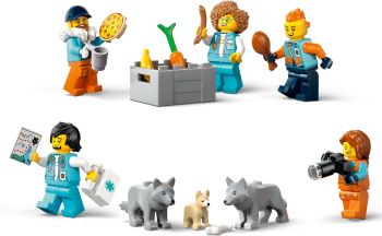 Конструктор LEGO City Арктична дослідницька вантажівка з науковою лабораторією (60471) | Фото 5