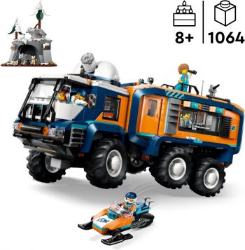 Конструктор LEGO City Арктична дослідницька вантажівка з науковою лабораторією (60471) | Фото 7