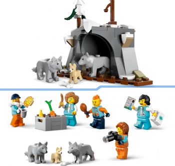 Конструктор LEGO City Арктична дослідницька вантажівка з науковою лабораторією (60471) | Фото 9
