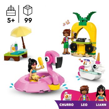 Конструктор LEGO Friends Вечірка єдинорога та фламінго біля басейну (42658) | Фото 6