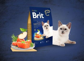 Сухий корм для кішок Brit Premium by Nature Cat Adult Salmon з лососем 8 кг (8595602553211) Сухий корм для кішок Brit Premium by Nature Cat Adult Salmon з лососем 8 кг (8595602553211) | Фото 7