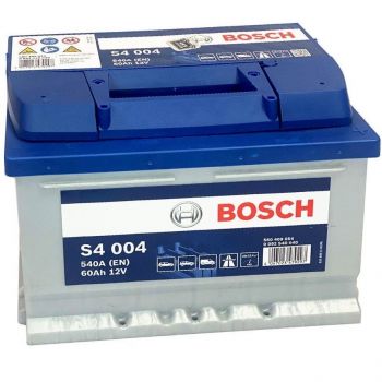 Автомобільний акумулятор Bosch 60Ah-12v (S4004), R+, EN540 (5237437148) (0092S40040) | Фото 1