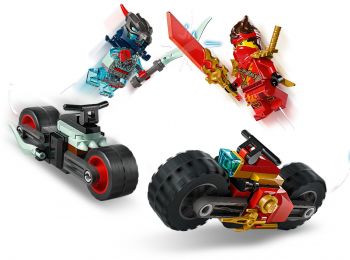 Конструктор LEGO NINJAGO Швидкісні перегони Кая на мотоциклі (71838) | Фото 10