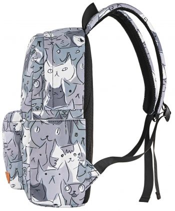 Купить рюкзаки 2Е TeensPack Cats Gray (2E-BPT6114GC) | Фото 2