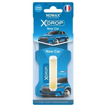 Ароматизатор повітря Nowax Целюлозний із капсулою X Drop – New Car (NX00056) | Фото 1