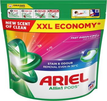Капсули для прання Ariel Pods Color All-in-1 Clean&Fresh 44 шт (8700216764544) | Фото 2