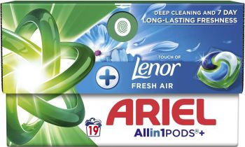 Капсули для прання ARIEL Pods All-in-1 Touch of Lenor 19 шт (8700216765954) | Фото 2