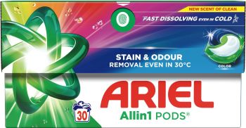 Капсули для прання Ariel Pods Color All-in-1 Clean&Fresh 30 шт (8700216766173) | Фото 2