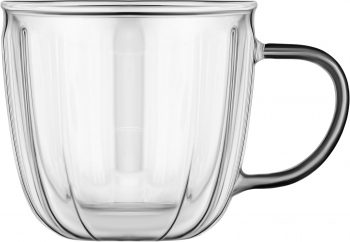 Набір чашок з ручками та подвійними стінками Ardesto 450мл, 2шт, боросилікатне скло, прозорий (AR2645BWN) Набір чашок з ручками та подвійними стінками Ardesto 450мл, 2шт, боросилікатне скло, прозорий (AR2645BWN) | Фото 2