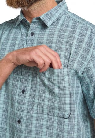 Сорочка чоловіча Jack Wolfskin Meseta Shirt M A63880_T0003 XXL синя (4064886446365) Сорочка чоловіча Jack Wolfskin Meseta Shirt M A63880_T0003 XXL синя (4064886446365) | Фото 5