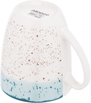 Чашка ARDESTO Siena 360 мл, біло-блакитна (AR2936SWB) Чашка ARDESTO Siena 360 мл, біло-блакитна (AR2936SWB) | Фото 3