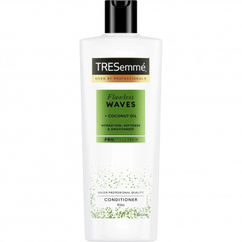 Кондиціонер для волосся Tresemme Flawless Waves зволожувальний з кокосовим маслом 400 мл | Фото 1