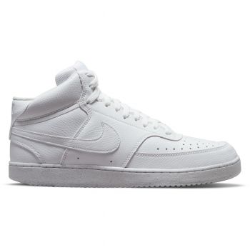 Кеди чоловічі Nike Court Vision Mid Nn DN3577-100 45 (11 US) білі (195243507918) | Фото 1