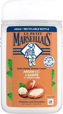 Гель для душу Le Petit Marseillais БІО Арганова олія та Ши 250 мл (3574661711553) | Фото 1