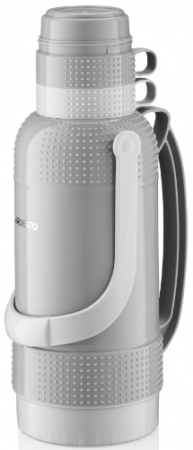 Термос ARDESTO Gemini Gourmet 3200 мл, пластик, скляна колба, сірий (AR2632GRE) | Фото 2
