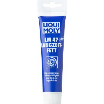 Змазка LIQUI MOLY для шрус з дисульфідом молібдену LM 47 MoS2 Langzeitfett 0,1 кг (4100420035104) Змазка LIQUI MOLY для шрус з дисульфідом молібдену LM 47 MoS2 Langzeitfett 0,1 кг (4100420035104) | Фото 1