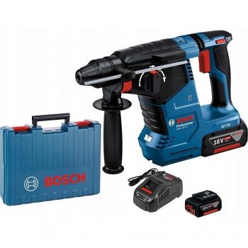 Акумуляторний перфоратор BOSCH GBH 187-LI Professional с 2 акб GBA 18V 5.0Ah (0.611.923.021) | Фото 1