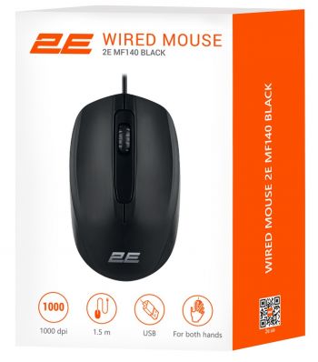 Миша 2Е MF140 USB Black (2E-MF140UB) Миша 2Е MF140 USB Black (2E-MF140UB) | Фото 5
