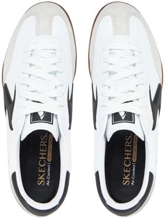 Кеди низькі жіночі Skechers Hotshot - Kickoff 185232 WBK 40 (10 US) білі (KW9184-100	) | Фото 4