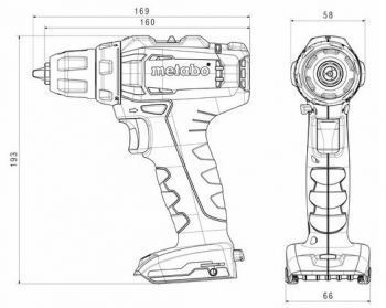 METABO PowerMaxx SB 12 Set, 2x2Ah, з/у, кофр, набор (601036870) METABO PowerMaxx SB 12 Set, 2x2Ah, з/у, кофр, набор (601036870) | Фото 2