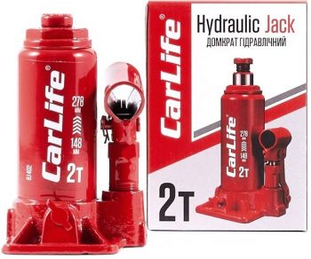Купить домкрат Домкрат Carlife Гідравлічний 2т. 148-278 (BJ402) | Фото 2