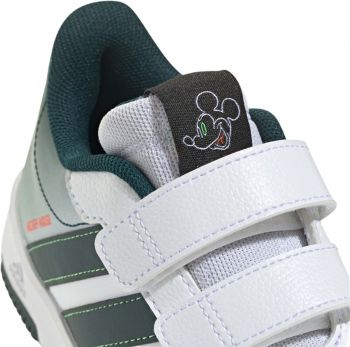 Кеди дитячі ADIDAS Tensaur Mickey CF K JR8126 29 (11K UK) білі (4068801343371) | Фото 7