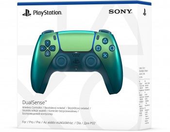Бездротовий геймпад SONY DualSense для PS5 Chrome Teal (1000044474) Бездротовий геймпад SONY DualSense для PS5 Chrome Teal (1000044474) | Фото 4