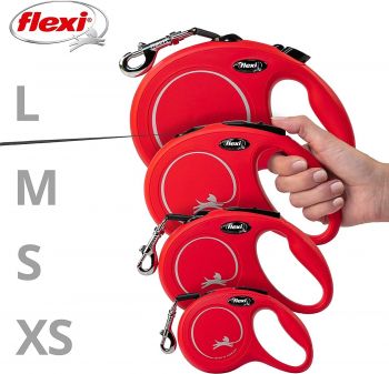 Повідець-рулетка Flexi Classic L до 50 кг 5 м червоний (4000498032305) Повідець-рулетка Flexi Classic L до 50 кг 5 м червоний (4000498032305) | Фото 4