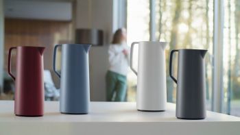 Термокувшин TEFAL Motiva, 1л, бордовий (N4170210) | Фото 2