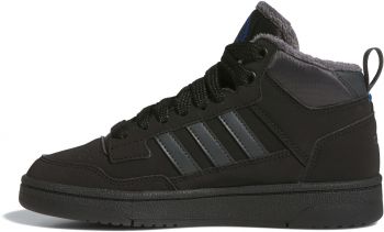 Черевики підліткові ADIDAS Rapid Court Mid J Winterized JR2804 39 1/3 (6 UK) чорні (4067903015810) | Фото 2