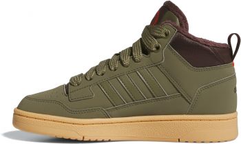 Черевики підліткові ADIDAS Rapid Court Mid J Winterized JR2813 38 2/3 (5.5 UK) оливкові | Фото 2
