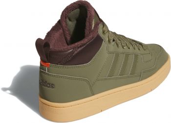 Черевики підліткові ADIDAS Rapid Court Mid J Winterized JR2813 39 1/3 (6 UK) оливкові(4067903023280) | Фото 4