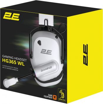 Ігрова гарнітура 2E GAMING HG365 BT/WL White (2E-HG365WT-WL) | Фото 13