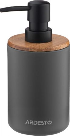 Набір для ванної кімнати ARDESTO Minimalism 360мл, 3 предмети, сірий темний (ARHB3110GB) Купить аксессуар для ванной и туалета Набір для ванної кімнати ARDESTO Minimalism 360мл, 3 предмети, сірий темний (ARHB3110GB) | Фото 2