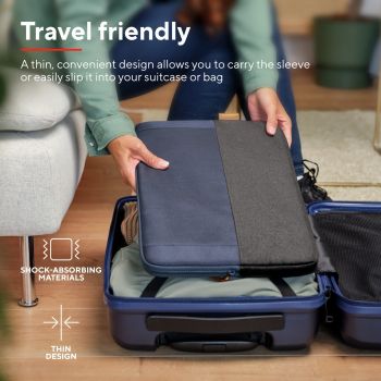 Чохол для ноутбука TRUST Lisboa Sleeve 16” Blue (24982_TRUST) | Фото 10