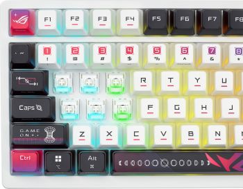 Ігрова клавіатура ASUS ROG Azoth X NX Snow V2 EN PBT White (90MP044F-BKUA30) Купить клавиатуру Ігрова клавіатура ASUS ROG Azoth X NX Snow V2 EN PBT White (90MP044F-BKUA30) | Фото 10
