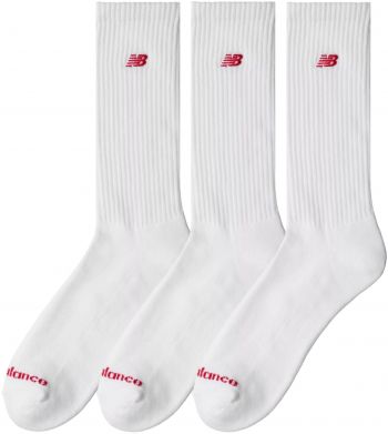 Шкарпетки New Balance Patch Logo Crew LAS51293WT S білі Шкарпетки New Balance Patch Logo Crew LAS51293WT S білі | Фото 2