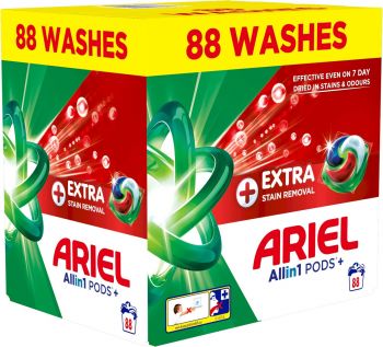 Капсули для прання ARIEL Pods+ All-in-1 Extra Stain Removal Екстрасила виведення плям 88 шт Купить стиральное средство Капсули для прання ARIEL Pods+ All-in-1 Extra Stain Removal Екстрасила виведення плям 88 шт | Фото 2