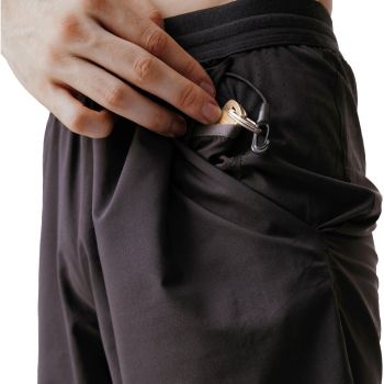 Шорти чоловічі для бігу Kalenji Run Dry 550 8772968 L чорні | Фото 7