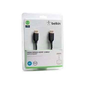 BELKIN HDMI AM/AM High Speed w/Ethernet 5м, BLACK,GOLD (F3Y021bt5M) | Фото 2