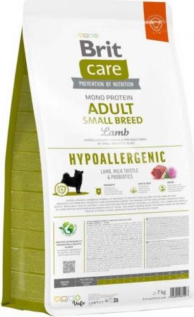 Сухий корм Brit Care Hypoallergenic для дорослих собак дрібних порід ягня 7кг (8595602566150) | Фото 4