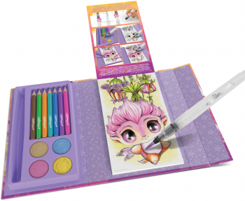 Набір для творчості Nebulous Stars – Розмальовка з Водою, Білі Листи: Візьми в Дорогу (11452) | Фото 6