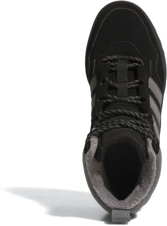 Черевики дитячі ADIDAS Hoops 4.0 Mid Winterized J JQ7903 38.5 (5.5 UK) чорні (4068803801817) | Фото 3